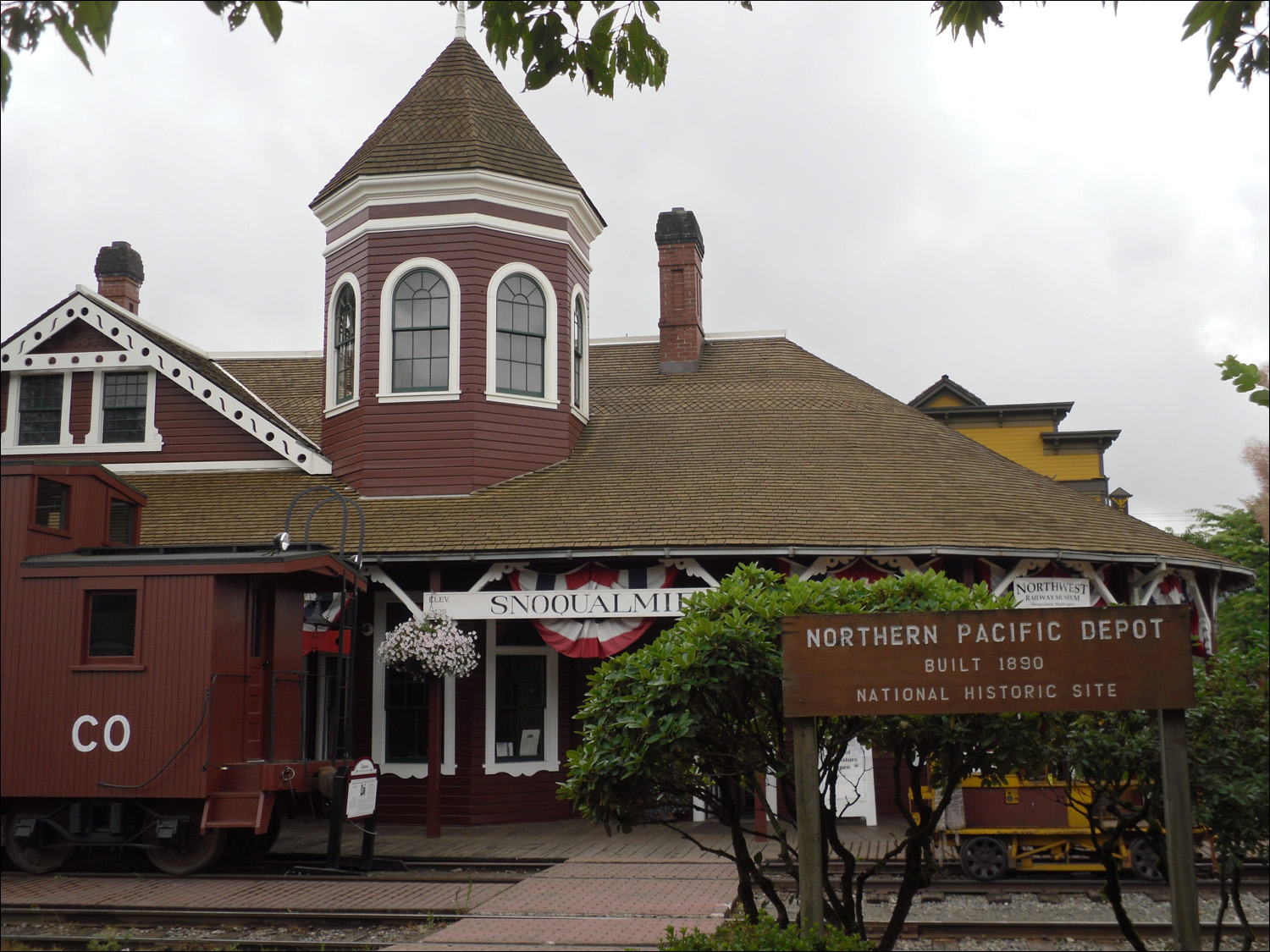 Snoqualmie, WA- Photos from the Northwest Railway Museum~ Northern Pacific Depot